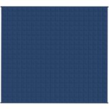 vidaXL Obtežena odeja modra 200x220 cm 9 kg blago | Shoptok.si