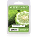Kringle Candle Fresh Bergamot vosek za aroma lučko 64 g u