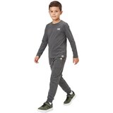 Leone 1947 Majice & Polo majice Boy Long Sleeves Small Logo Siva | Shoptok.si