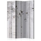  Paravan u 3 dijela - Birds on Boards [Room Dividers] 135x172 Cijene