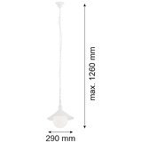  Argon 3296 - spoljašnji luster ERBA BIS 1xE27/60W/230V | Eponuda.com