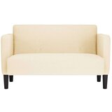  Loveseat kavč krem 109 cm velur tkanina, (21749667) | Shoptok.si