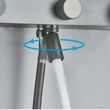 ELITE EDITION Luksuzna kopalniška stenska armatura za kad z zaslonom | Pipa BBT1429 | Shoptok.si