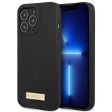 Guess TRDI OVITEK SILIKONSKA LOGO PLOŠČICA MAGSAFE ZA IPHONE 13 PRO MAX ČRNA, (21834519) | Shoptok.si