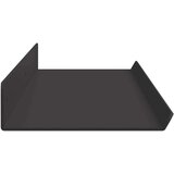  Polica na zidu s policom Zidne 4 pcs Crna 80 x 9 x 2 5 cm - Crna 80 x 9 cm 4 | shoptok.hr