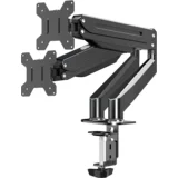  NOSAČ ZA DVA MONITORA ESPERANZA DESK HOLDER WITH GAS SPRING FOR 2 COMPUTER MONITORS 17"-27" MACHE, ERW020