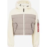 Alpha Industries ženska jakna sa kaplujačom, Bež-siva | ePonuda.com