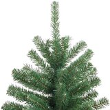  Umjetno božićno drvce s nogom Zelena 210 cm PVC i metal | shoptok.hr