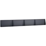  Zid za zadržavanje 4 kom. 80 x 12 x 40 cm Čelik Antracit | shoptok.hr