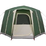  Kabinski šotor s streho Zelena in Bela 320 x 320 x 203 cm, (5000091166) | Shoptok.si