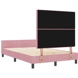 vidaXL ružičasti okvir kreveta 120x200 cm baršun | shoptok.hr