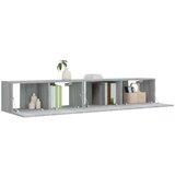  2-dijelni set TV ormarića boja hrasta sonome konstruirano drvo | shoptok.hr