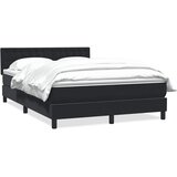 Box spring krevet s madracem crni 160x210 cm baršunasti | shoptok.hr
