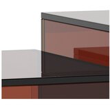 Actona Rjave steklene mizice v kompletu 2 ks 50x50 cm Dice – | Shoptok.si