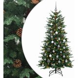  Umjetno božićno drvce s kuglicom 120 cm 150 LED lampica | shoptok.hr