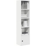 vidaXL Regal za knjige bijeli 31x24x127 cm od konstruiranog drva | shoptok.hr
