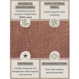 Hanse Home Ručno rađen vunen tepih boje terakote 120x180 cm Calmio – | shoptok.hr