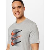 Nike Majica antracit siva / siva melange / svijetlo crvena / crna | shoptok.hr