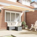  Okvir tende Žuta i bijela 300 x 200 cm Poliester s PU premazom | shoptok.hr