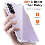 Techsuit Shockproof Clear Silicone prozirna maskica otporna na udarce za Samsung Galaxy A27 5G | shoptok.hr