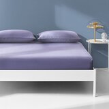  Fuaa Čaršav sa lastišem, 180x200cm, Ljubičasti | Eponuda.com