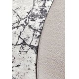 Chilai crno-bijela kupaonska prostirka Marble Circle, ø 100 cm | shoptok.hr