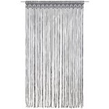 Furnova Zavesa makrame antracitna 140x240 cm bombaž, (21918265) | Shoptok.si
