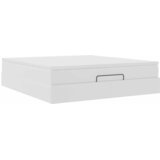  Otomanski okvir kreveta s madraca bijela 180x200cm umjetna koža | shoptok.hr