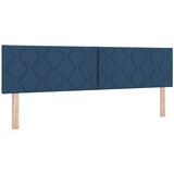 vidaXL Naslon za glavu s dizajnom dijamantskih blokova plave boje 180 cm tkanina | shoptok.hr
