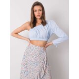 RUE PARIS Blouse-341-BZ-5267.04-light blue | shoptok.hr