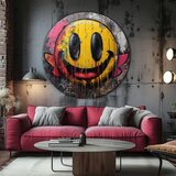  Okrogle slike z akrilom Barve veselja | different dimensions | Shoptok.si