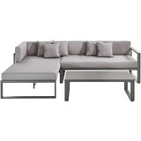 Ambia Garden LOUNGE GARNITURA tkanina aluminij | Shoptok.si