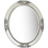  Zidno ogledalo u baroknom stilu 50 x 60 cm srebrno | shoptok.hr