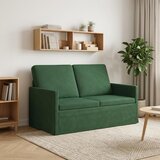 Kauč za dvoje Jungle zelena 130 x 81 x 82 cm Kordura tekstil Slike