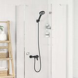  Set glave tuša Crna G 1 / 2 inča Mjed | shoptok.hr