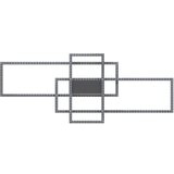 Zuma line MX7907-3B-3BT - led plafonsko svetlo ervi LED/52W/230V 2700-6000K crna | Eponuda.com