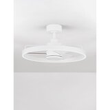 Nova Luce Bela kovinska LED zatemnitvena stropna svetilka Lunair – | Shoptok.si