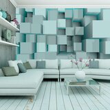  Tapeta - Blue puzzle 200x140 Cijene