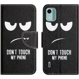 INORCO Usnjena torbica denarnica za Nokia C12 4G/C12 Pro/C12 Plus, pokrov stojala za telefon s križno teksturo, (22036814) Cene