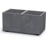 Case Beton Effect cvetlično korito, marengo siva - 57,7 x 28,8 cm