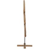 vidaXL Božično drevo z stojalom Rjava 90 cm Trdna tikovina | Shoptok.si