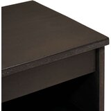 vidaXL Ormarić / Komoda Crna i zlatna 60 x 33 x 75 cm masivno drvo manga | shoptok.hr