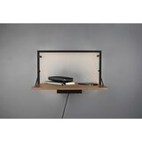 Lesnina XXXL STENSKI REGAL 50/32,5/30 cm naravne barve, črna | Shoptok.si