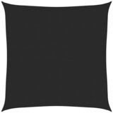  Jedro za zaštitu od sunca 160 g/m² crno 5 x 5 m HDPE | shoptok.hr