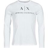 Armani Exchange Majice z dolgimi rokavi 8NZTCH Bela Cene