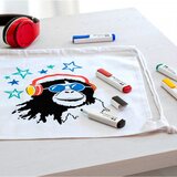 Faber-Castell: 5-delni komplet flomastrov za tekstil standardnih barv | Shoptok.si