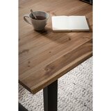 MID.YOU JEDILNA MIZA, masivno akacija črna, barva oreha | Shoptok.si