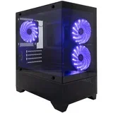 torpedo black kućište + 3 x vector ventilatora