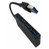  UH40A HUB 4 USB3.0 4-port, storage speed 5Gbps, black (alt. UHB-U3P4-03) Cene