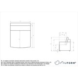 Miuform Bež modularna sjedeća garnitura Lulu – | shoptok.hr